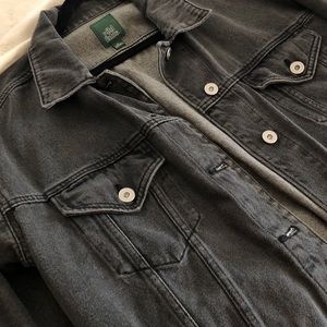 Target Wild Fable Black Denim Jacket